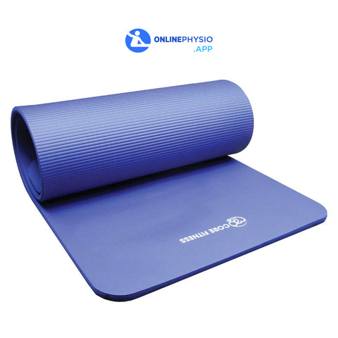 Premium exercise mat for lower back pain