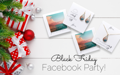 Black Friday Facebook Party Foterra Jewelry