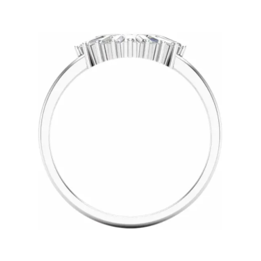 Baguette Contour Ring