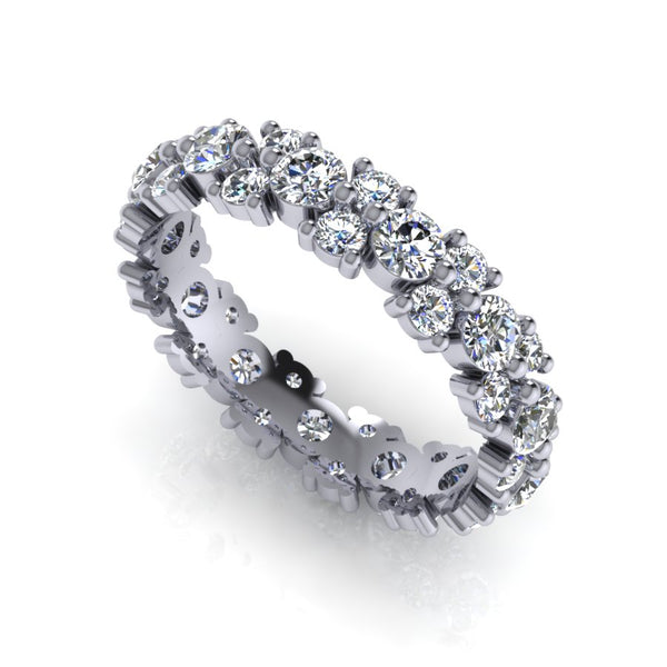 Diamond Garland Band (~1.65 ct)