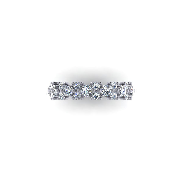 Diamond Garland Band (~1.65 ct)