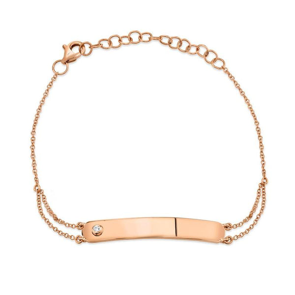 Engravable Bar ID Bracelet