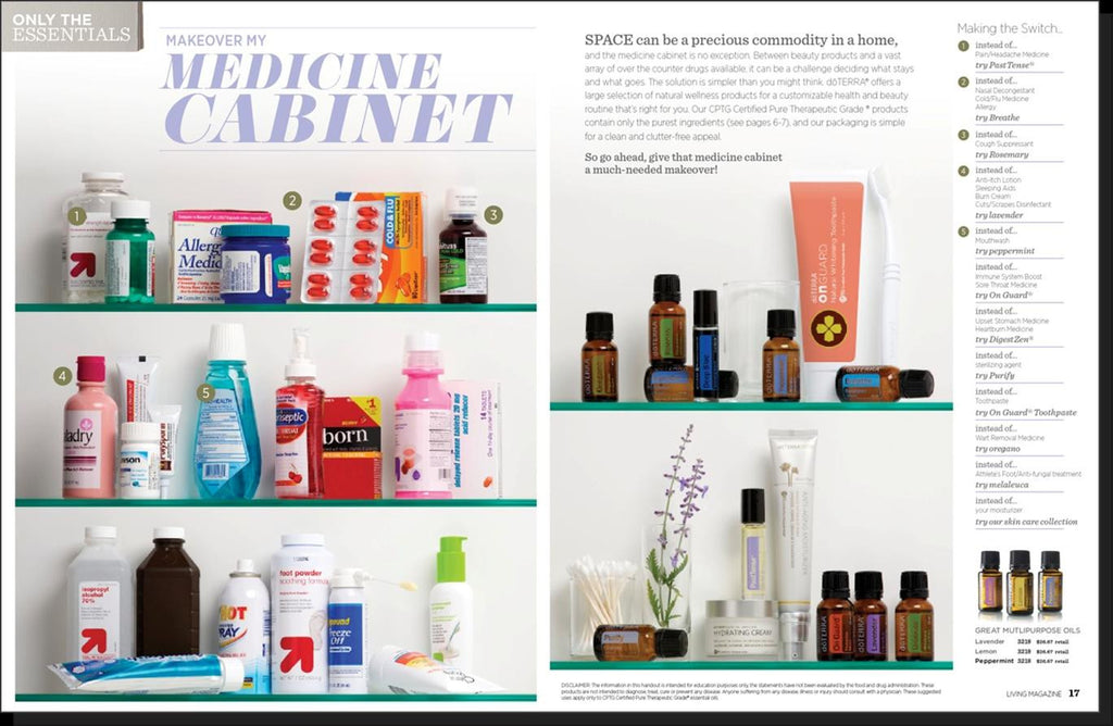 tips: makeover my medicine cabinet – green mumma