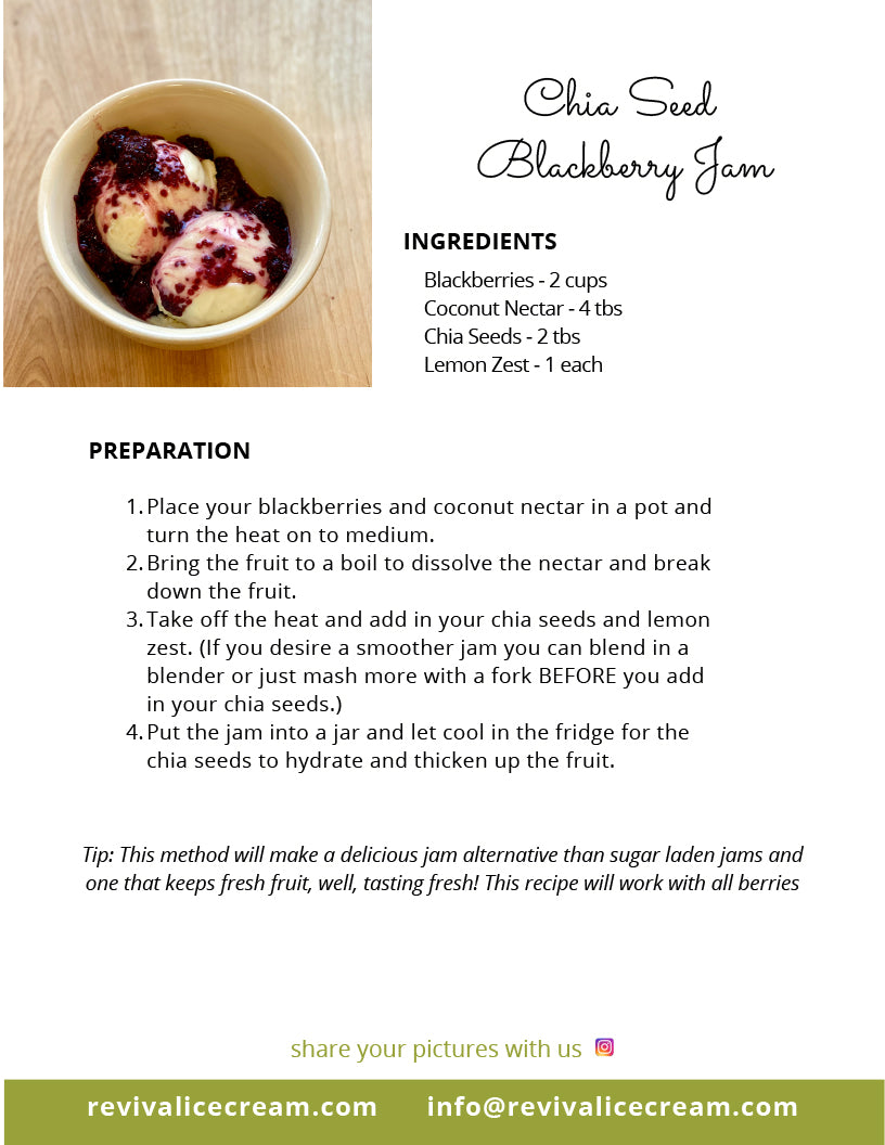 chia seed blackberry jam recipe