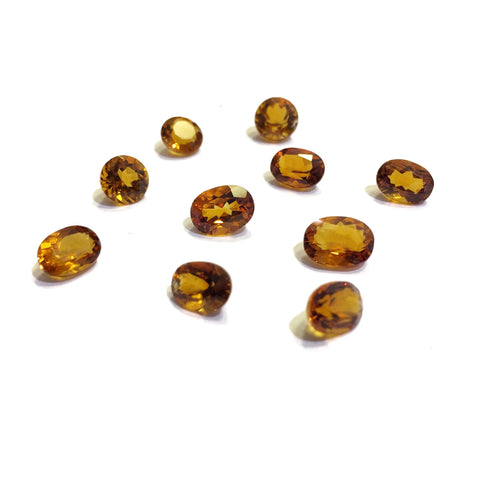 Citrine Gemstones in Store at Sarah Rothe Round and Oval
