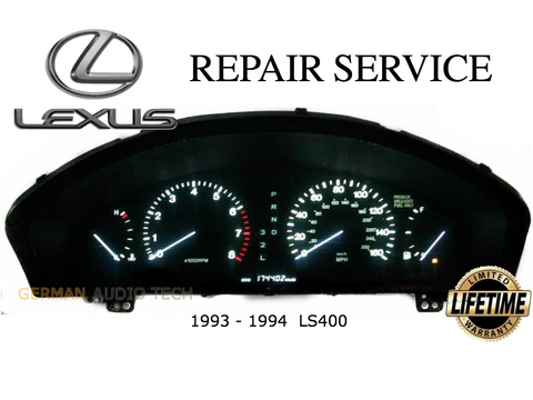 1993 1994 LEXUS Speedometer Repair Service