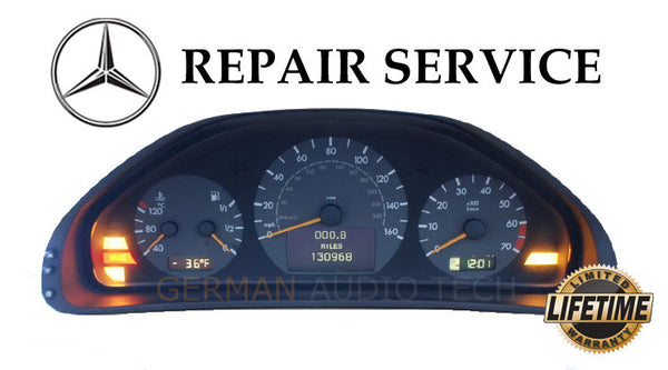 Mercedes dash repair materials #6