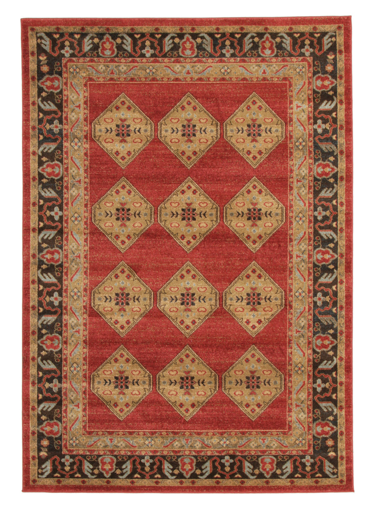 Shiraz Design Rug Red