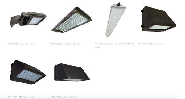 AEI Lighting's DLC Listed LED Lighting Fixtures include vapor tight, wall packs, high bay, retrofits, troopers and many more.