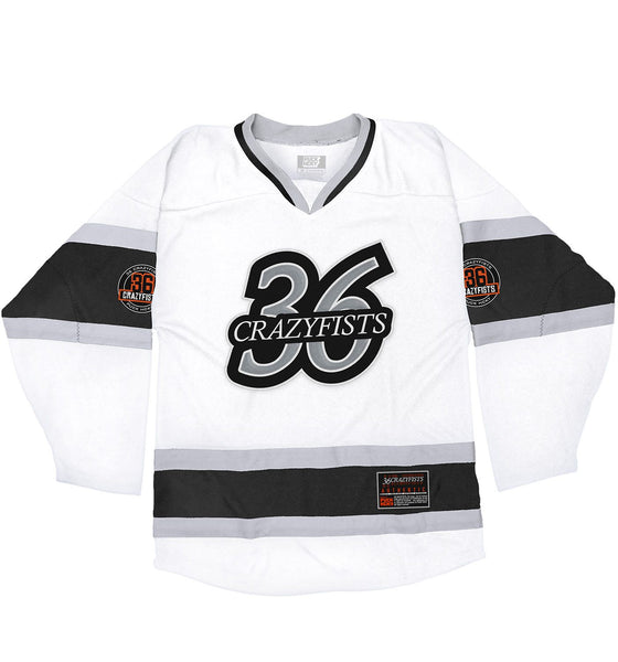 hockey jersey white