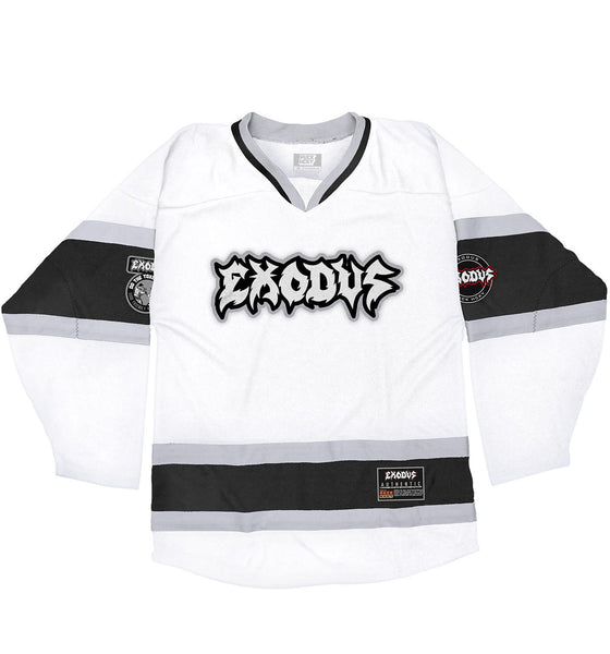 HOCKEY JERSEY (WHITE) – PUCK HCKY