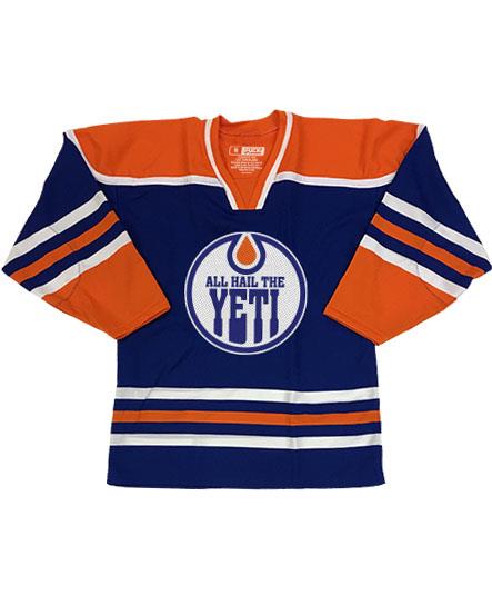 orange and blue jersey