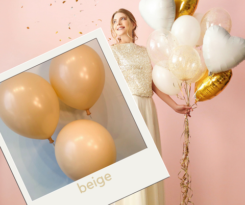 Beige Balloons