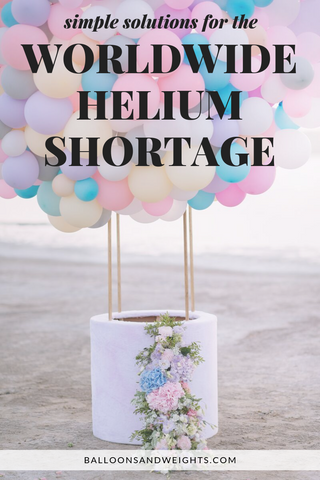 Worldwide Helium Shortage Balloons