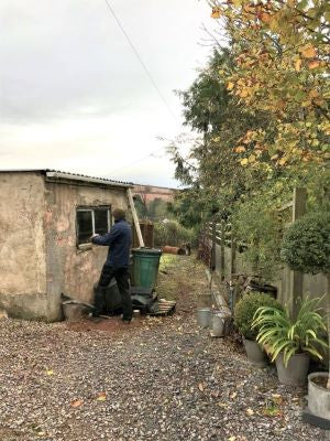 The old welding workshop / garage