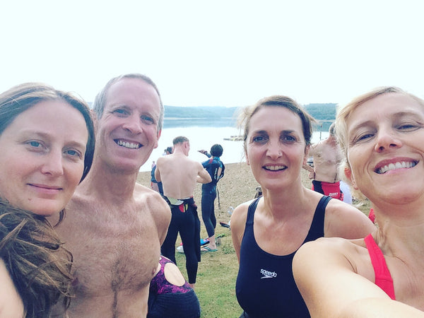 Plant Belles open water swimming team