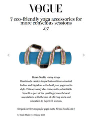 Vogue Paris features Soulié's luxury yoga gear