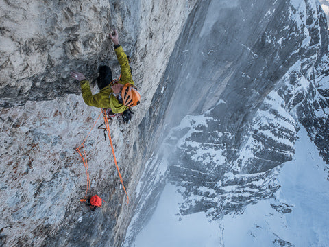 Fabian Buhl Climbing