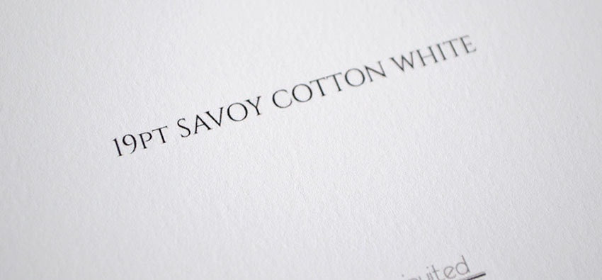 19pt Savoy Cotton close up - Artistically Invited