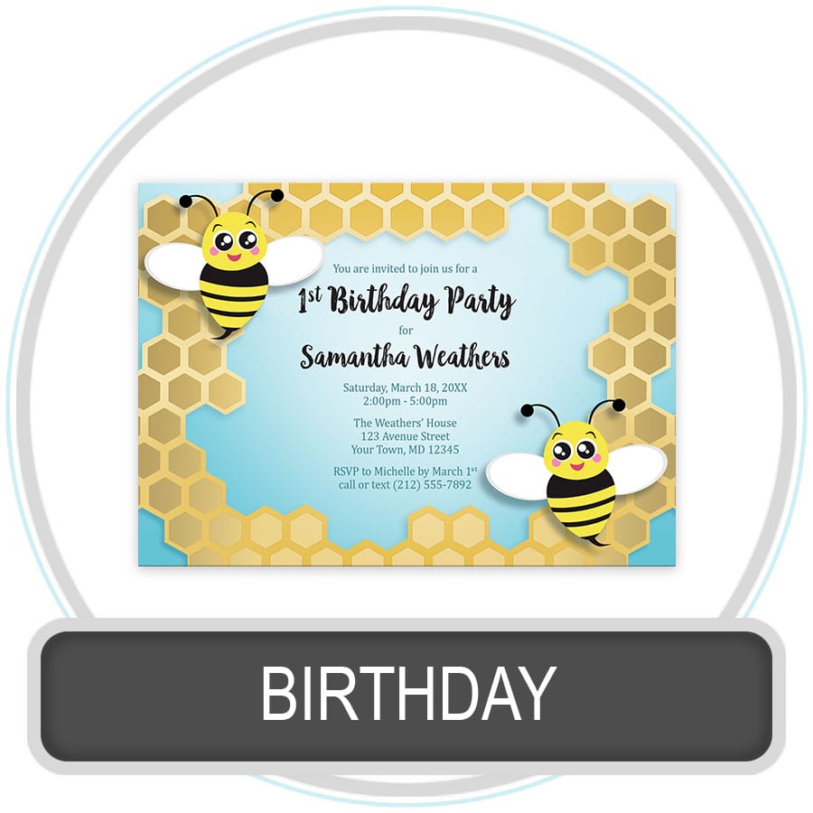 Birthday Invitations