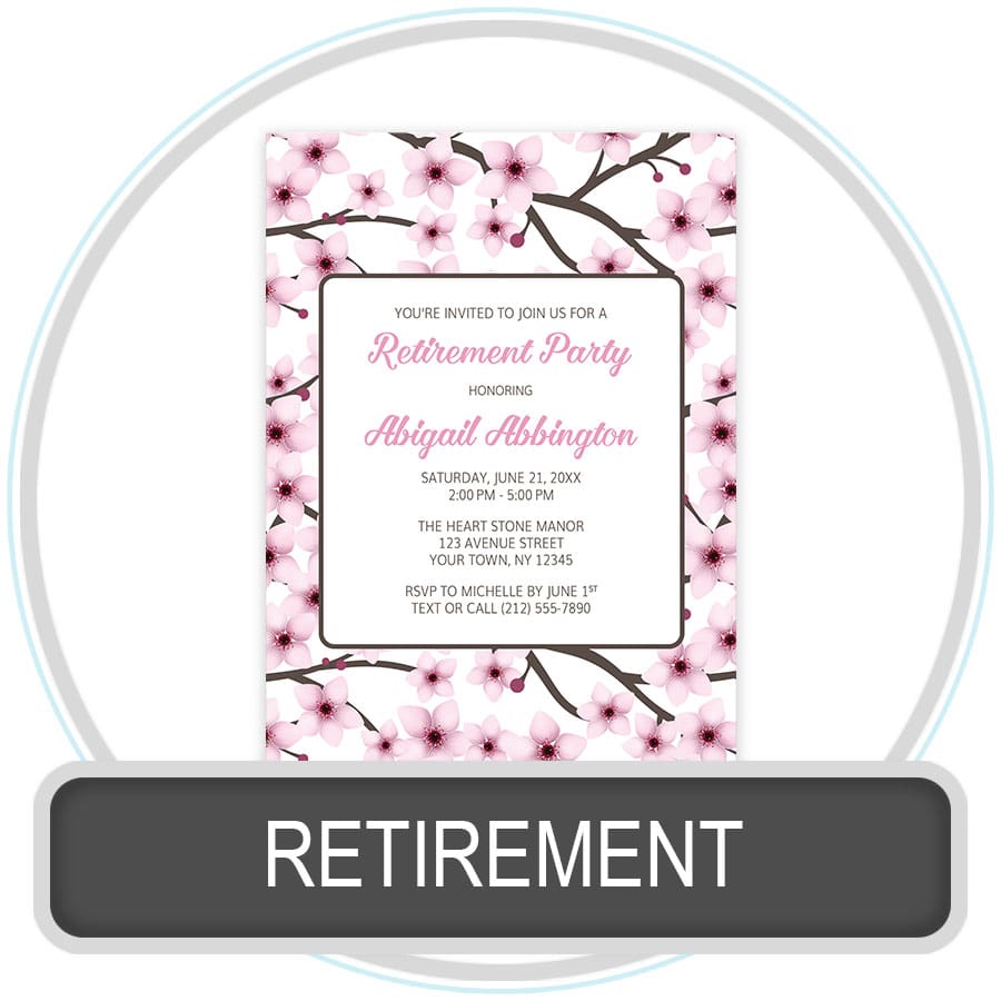 Retirement Invitations
