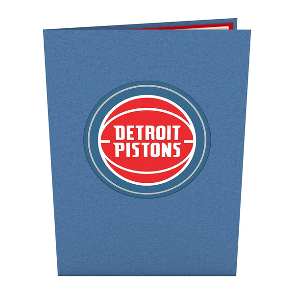Lovepop and the Detroit Pistons pop up card featuring Hooper
