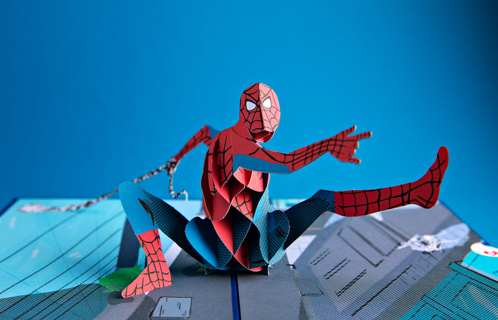 Spider-Man pop up card Lovepop