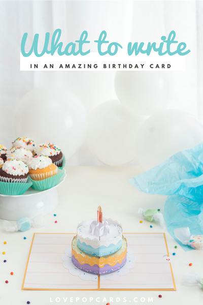 What to write in a Happy birthday card
