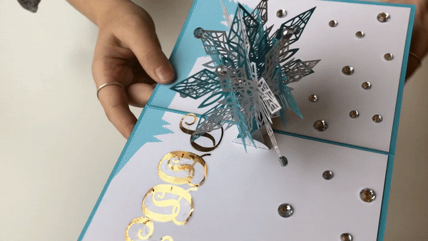 DIY Lovepop Place Setting Holiday