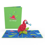 party parrot 3d card