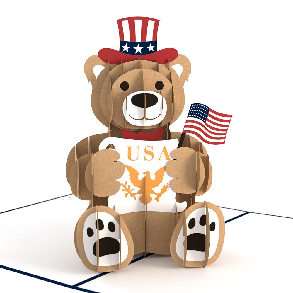 patriotic teddy bear clip art - photo #25