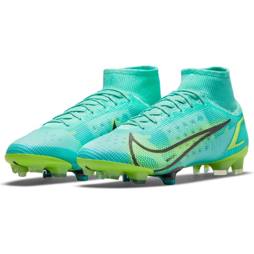 Nike Mercurial 8 Elite FG - Turquoise/Lime Glow/Off Noir CV0958-403 – Soccer USA