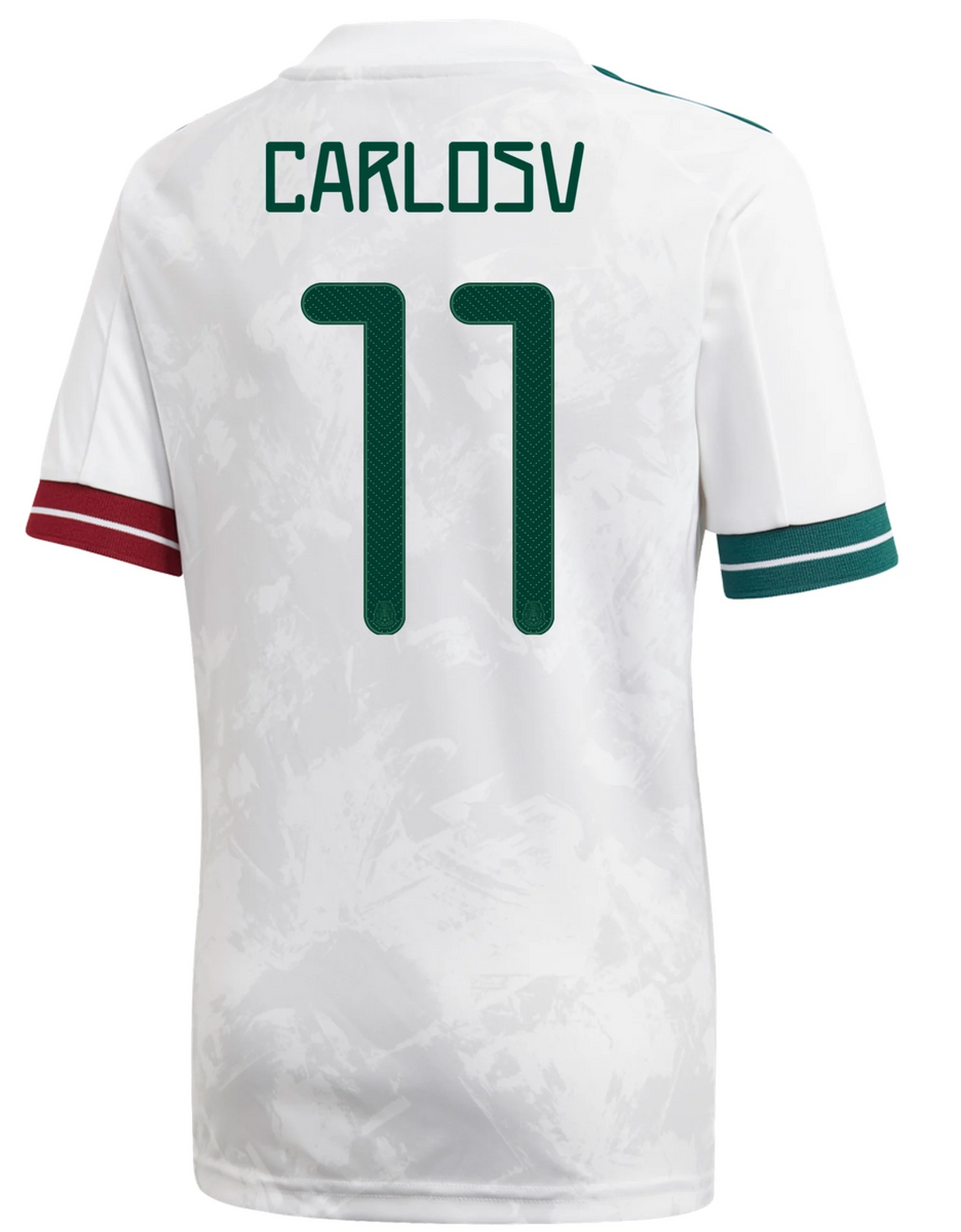 adidas Carlos Vela 2020-21 Mexico Away Jersey - MENS