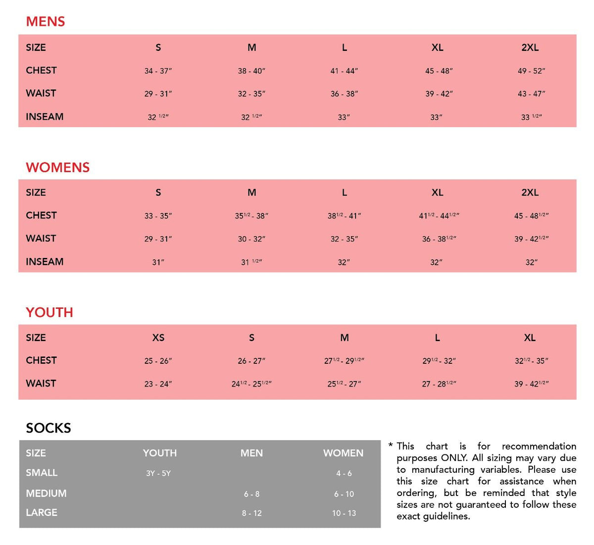 nike tiempo size chart