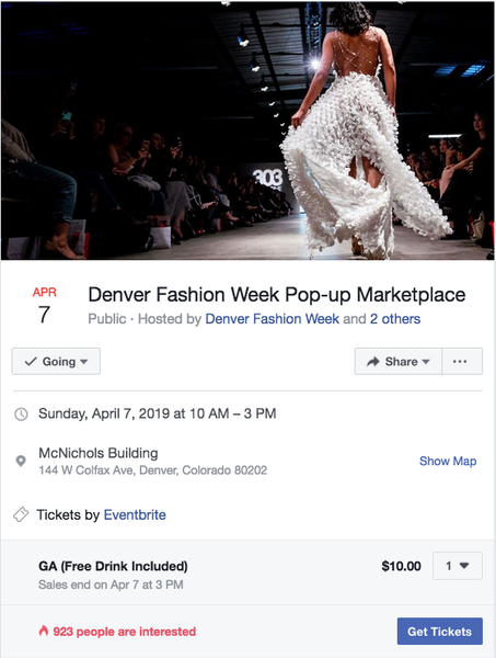 303 Magazine's Denver Fashion Week Designer Pop-up