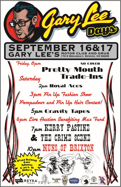 Gary Lee Days 2016 Poster