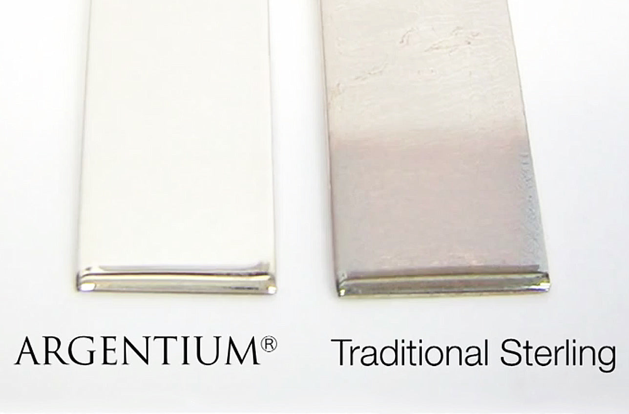 Argentium Silver Comparison