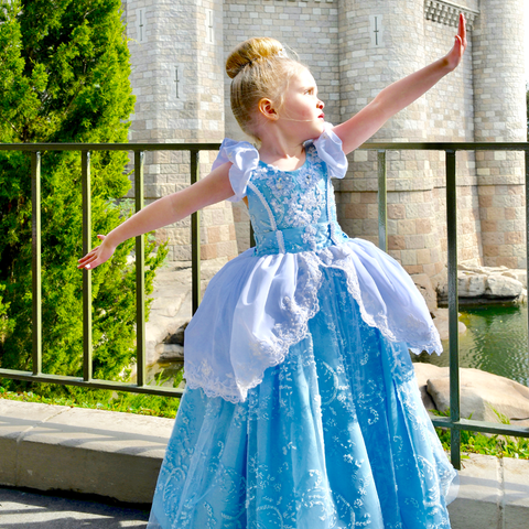 Disney inspired Cinderella dress - custom design