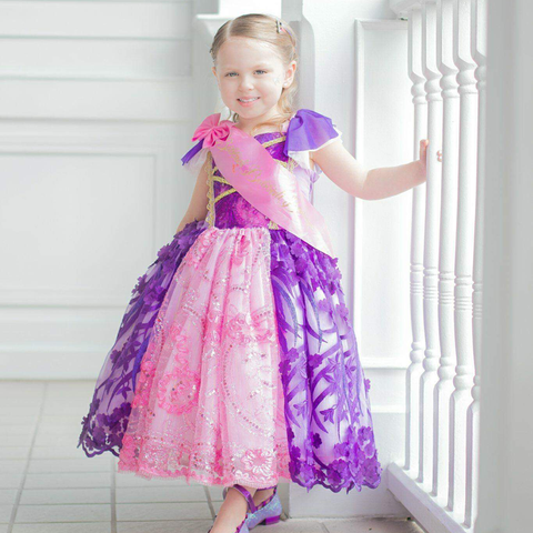 Disney Inspired Rapunzel Dress - Custom Design