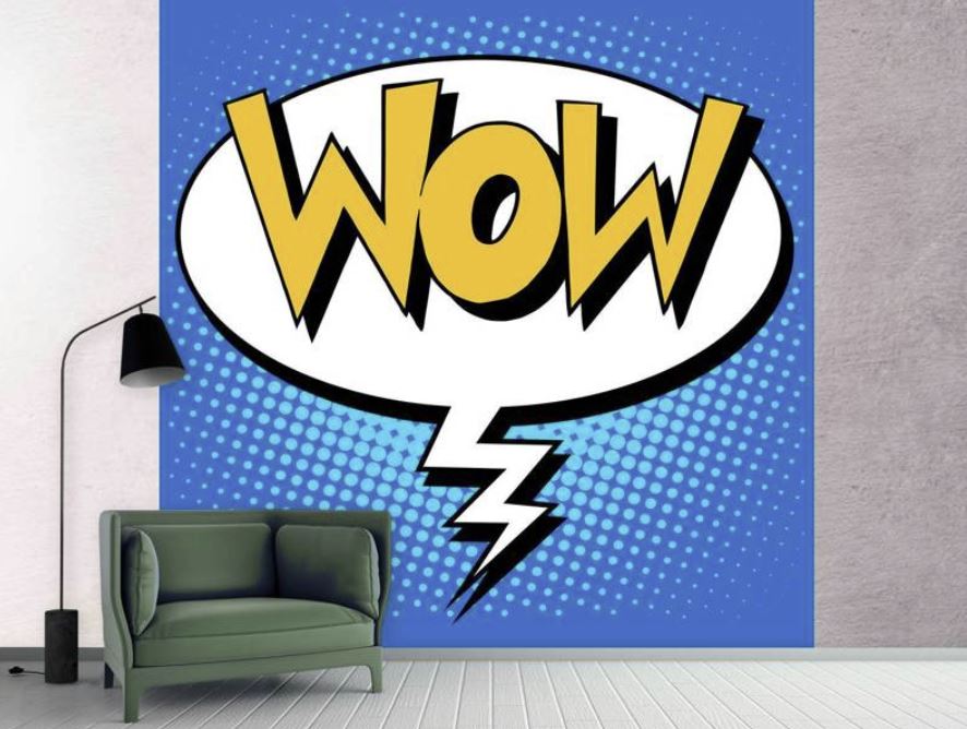 Fototapete Pop Art & Kunst - WoW