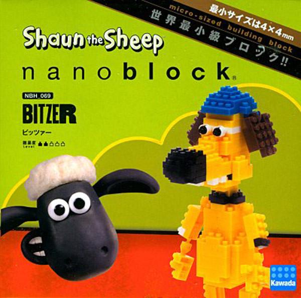 Shaun the Sheep Blitzer-Nanoblock NBH-069 Micro Bloc de construction 