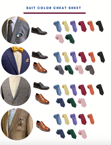 color matching guide for suits