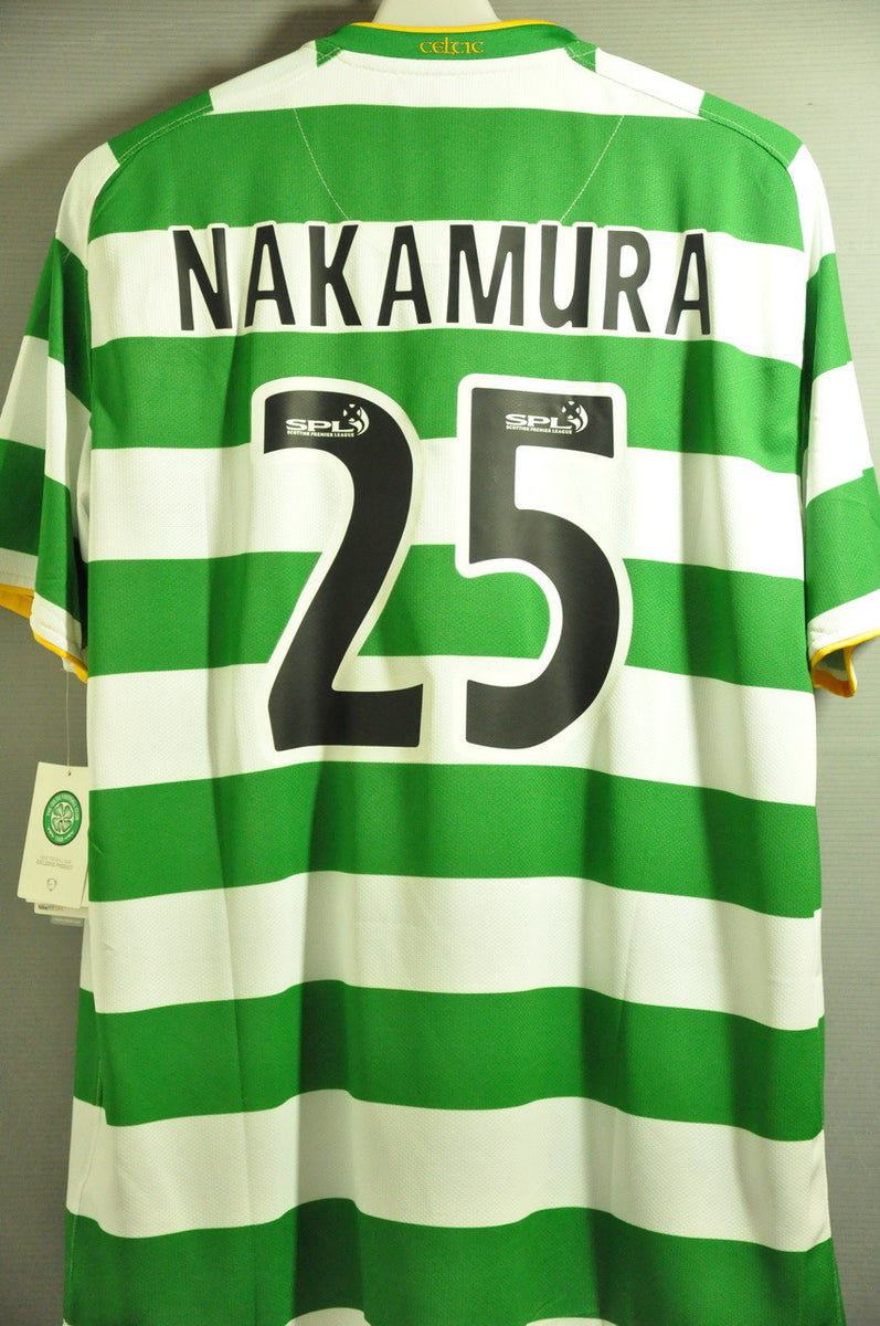 Celtic Nakamura Home Jersey Shirt 