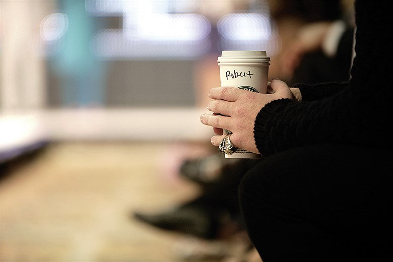 Robert Cromeans Starbucks Kaffe sein Tagesablauf