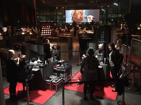 Styling VIP Lounge Night of the Proms Paul Mitchell