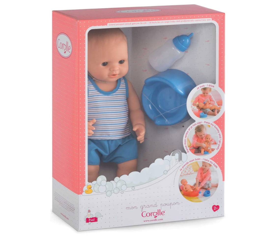 drink and wet doll for potty training