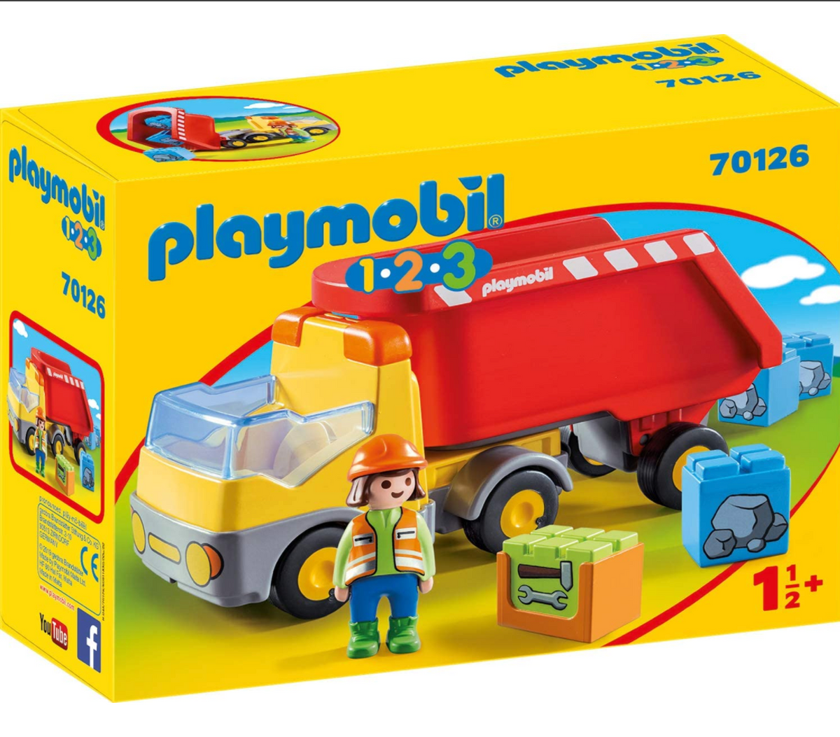 playmobil logging truck