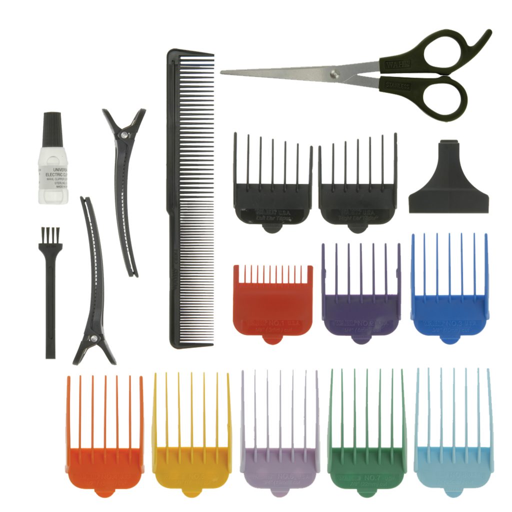 wahl coloured clipper guards