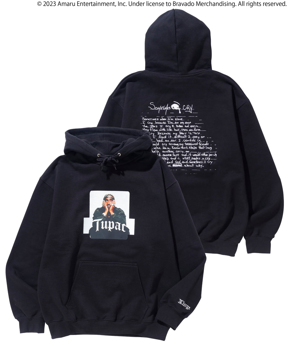 XLARGE×TUPAC PULLOVER HOODED SWEAT