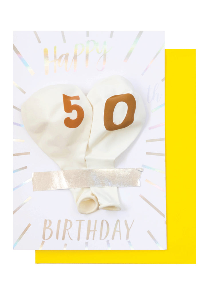 50th birthday card